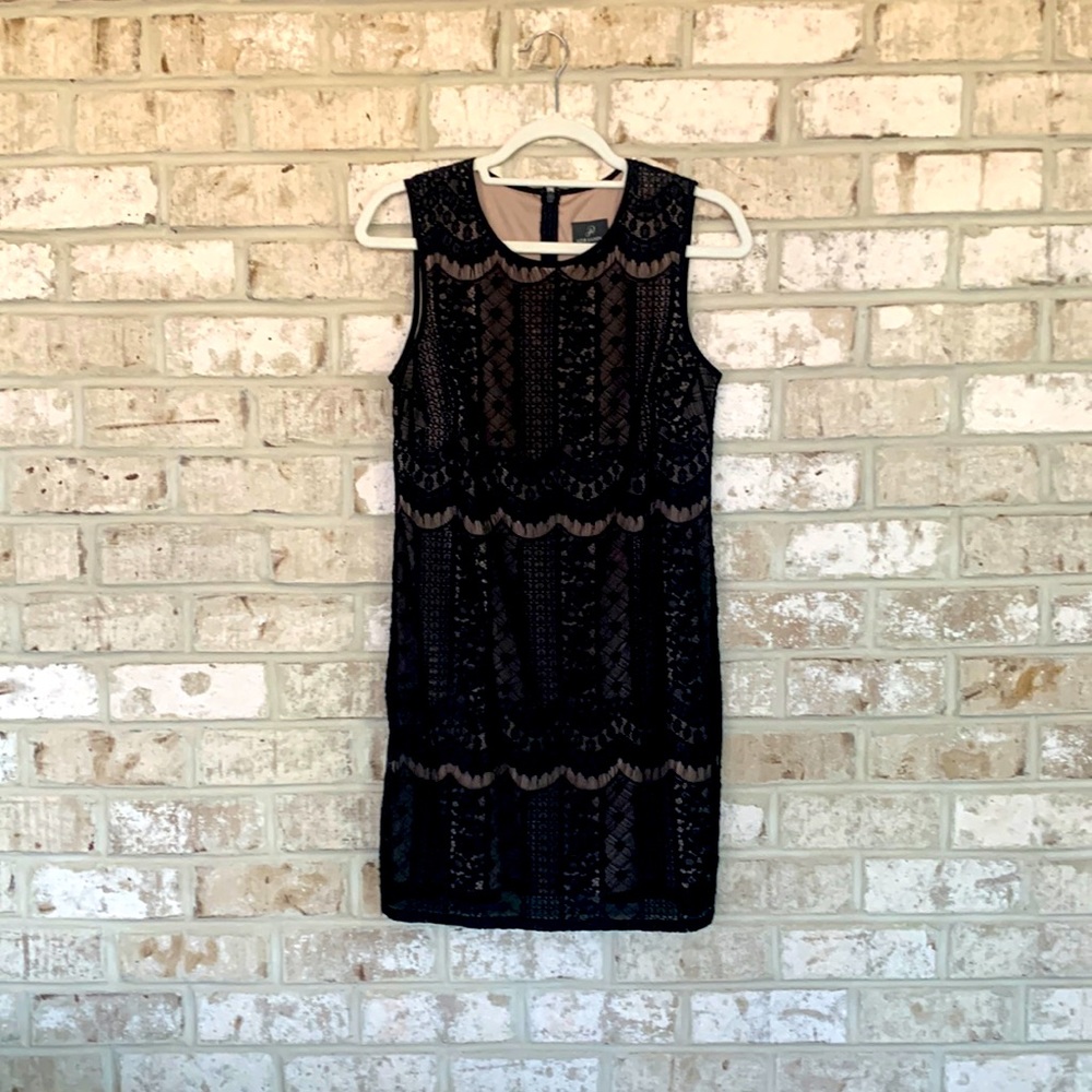 Adrianna Papell Lace Sheath Dress